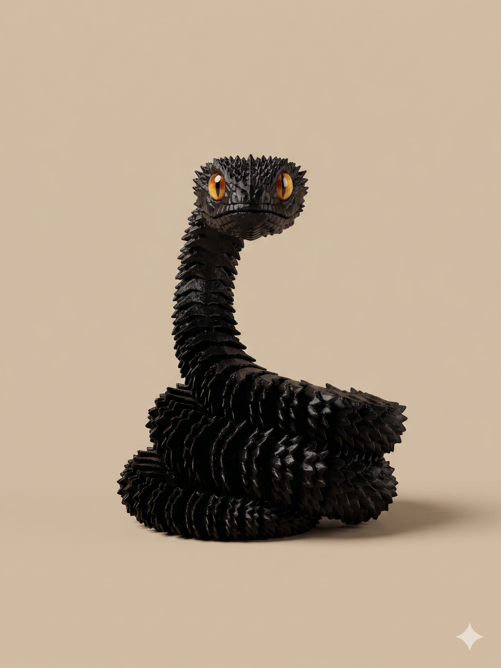 Silk Black Viper