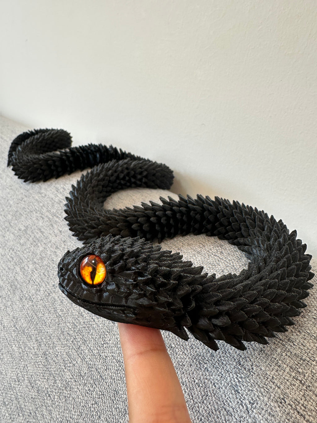 Silk Black Viper