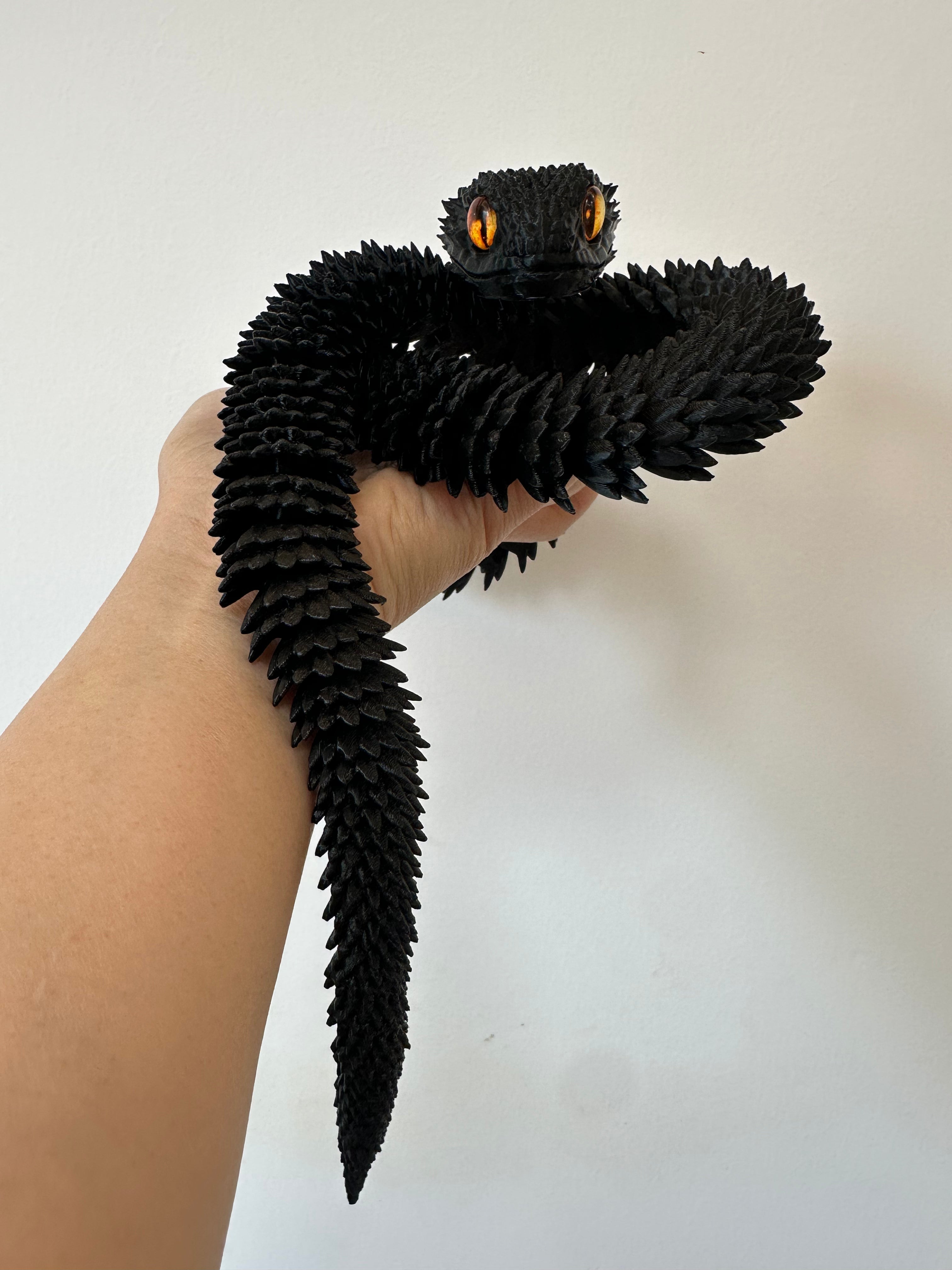 Silk Black Viper