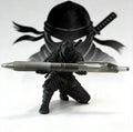 Ninja Warrior Pen Holder Desk Organizer Figurine