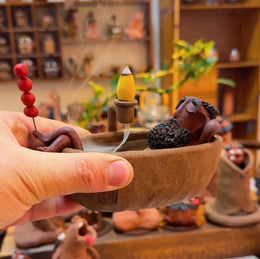 Dharma Bath Backflow Incense Burner