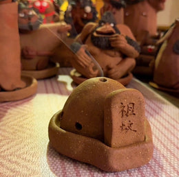 Handmade Tombstone Incense Burner